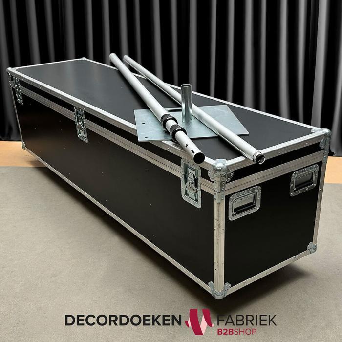 03 flightcase pipe and drape decordoekenfabriek